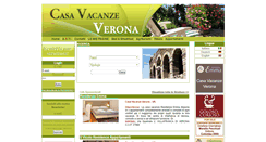 Desktop Screenshot of casavacanzeverona.com